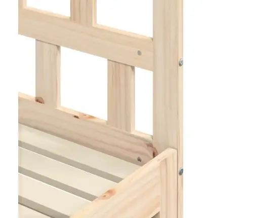 Izvelkams Dīvāns, 90X190 Cm, Priedes Masīvkoks Vidaxl