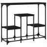 Konsoles Galdiņš, Melns, 89,5X28X76 Cm, Inženierijas Koks Vidaxl Konsoles Galdiņš, Melns, 89,5X28X76 Cm, Inženierijas Koks Vidaxl