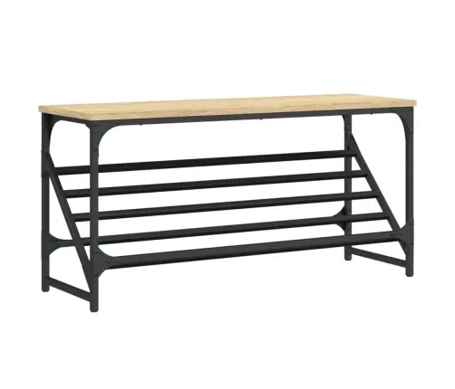 Lentyna Batams, Sonoma Ąžuolo, 90X30X45cm Apdirbta Mediena