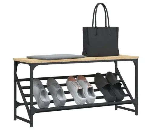 Lentyna Batams, Sonoma Ąžuolo, 90X30X45cm Apdirbta Mediena