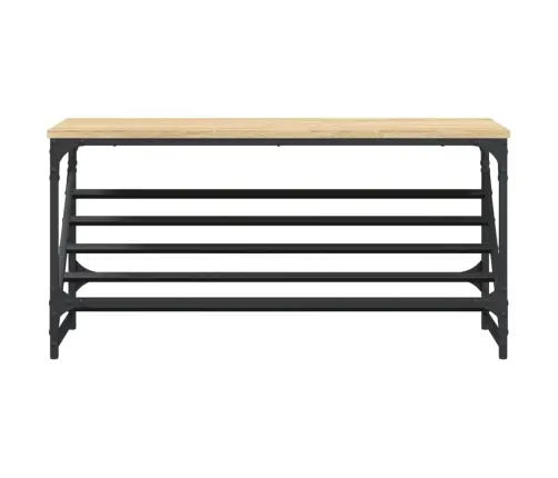 Lentyna Batams, Sonoma Ąžuolo, 90X30X45cm Apdirbta Mediena