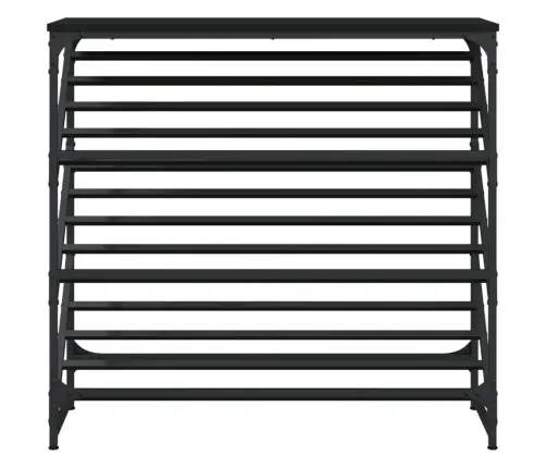 Lentyna Batams, Juodos Spalvos, 90X30X85cm Apdirbta Mediena