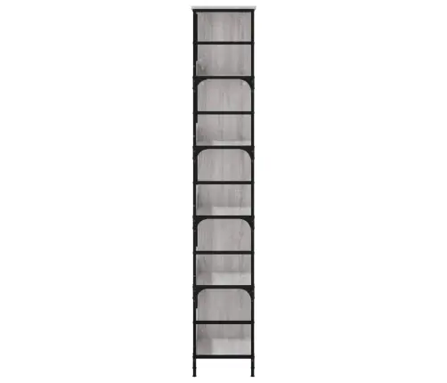 Raamaturiiul, Hall Sonoma Tamm, 78,5X33X188,5 cm Tehispuit
