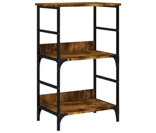 Grāmatplaukts, Ozolkoka Krāsa, 50X33X82 Cm, Inženierijas Koks Vidaxl