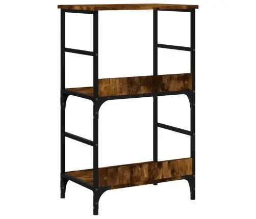 Grāmatplaukts, Ozolkoka Krāsa, 50X33X82 Cm, Inženierijas Koks Vidaxl