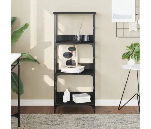 Grāmatplaukts, 50X33X117,5 Cm, Inženierijas Koks Vidaxl