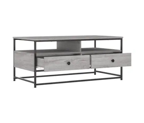 Kafijas Galdiņš, Pelēka Ozola, 100X51X45 Cm, Inženierijas Koks Vidaxl Kafijas Galdiņš, Pelēka Ozola, 100X51X45 Cm, Inženierijas Koks Vidaxl