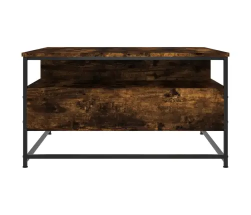 Kafijas Galdiņš, Ozolkoka Krāsa, 80X80X45 Cm, Inženierijas Koks Vidaxl