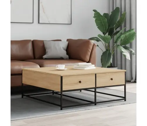 Kohvilaud, Sonoma Tamm, 100 X 99 X 40 cm Tehispuit Kohvilaud, Sonoma Tamm, 100 X 99 X 40 cm Tehispuit