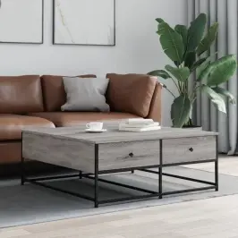Kohvilaud, Hall Sonoma Tamm, 100 X 99 X 40 cm Tehispuit