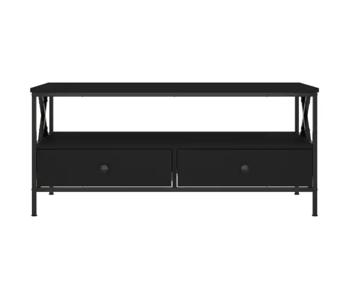 Kafijas Galdiņš, Melns, 100X51X45 Cm, Inženierijas Koks Vidaxl