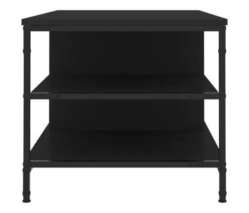 Kavos Staliukas, Juodos Spalvos, 100X50X45cm Apdirbta Mediena