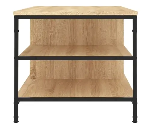 Kafijas Galdiņš, Ozola Krāsa, 100X50X45 Cm, Inženierijas Koks Vidaxl