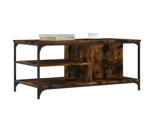 Kafijas Galdiņš, Ozola Krāsa, 100X50X45 Cm, Inženierijas Koks Vidaxl