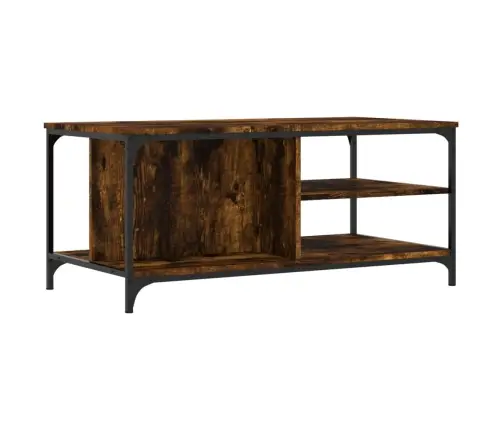 Kafijas Galdiņš, Ozola Krāsa, 100X50X45 Cm, Inženierijas Koks Vidaxl