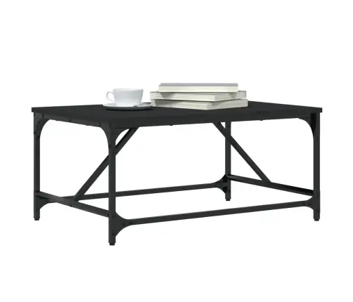 Kafijas Galdiņš, Melns, 75X50X35 Cm, Inženierijas Koks Vidaxl Kafijas Galdiņš, Melns, 75X50X35 Cm, Inženierijas Koks Vidaxl