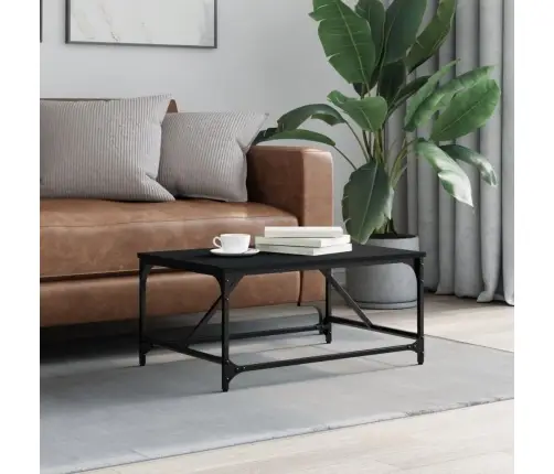 Kafijas Galdiņš, Melns, 75X50X35 Cm, Inženierijas Koks Vidaxl Kafijas Galdiņš, Melns, 75X50X35 Cm, Inženierijas Koks Vidaxl