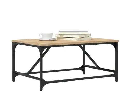 Kafijas Galdiņš, Ozola Krāsa, 75X50X35 Cm, Inženierijas Koks Vidaxl