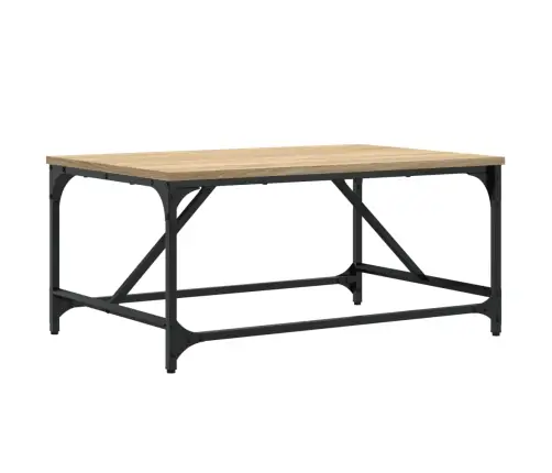 Kafijas Galdiņš, Ozola Krāsa, 75X50X35 Cm, Inženierijas Koks Vidaxl