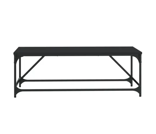 Kafijas Galdiņš, Melns, 100X50X35 Cm, Inženierijas Koks Vidaxl