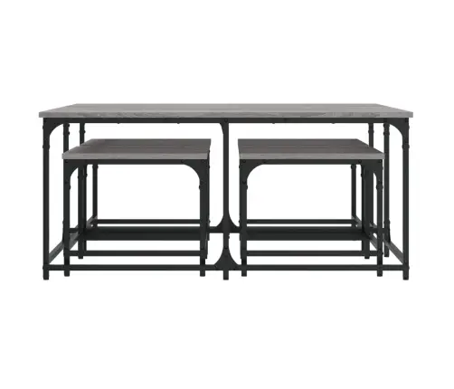 Kafijas Galdiņi, 5 Gab., Sabīdāmi, Ozola, Inženierijas Koks Vidaxl