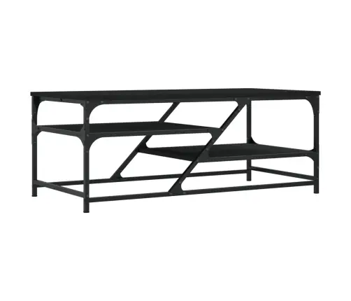 Kafijas Galdiņš, Melns, 100X49X40 Cm, Inženierijas Koks Vidaxl