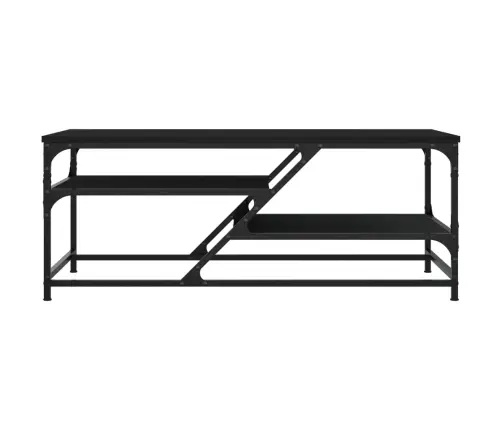 Kafijas Galdiņš, Melns, 100X49X40 Cm, Inženierijas Koks Vidaxl