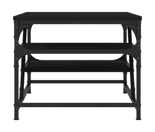 Kafijas Galdiņš, Melns, 100X49X40 Cm, Inženierijas Koks Vidaxl