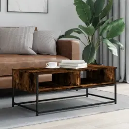 Kafijas Galdiņš, Koka Krāsa, 100X51X40 Cm, Inženierijas Koks Vidaxl