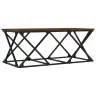 Kohvilaud, Pruun Tamm, 100 X 49 X 40 cm Tehispuit Kohvilaud, Pruun Tamm, 100 X 49 X 40 cm Tehispuit
