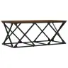 Kohvilaud, Pruun Tamm, 100 X 49 X 40 cm Tehispuit Kohvilaud, Pruun Tamm, 100 X 49 X 40 cm Tehispuit