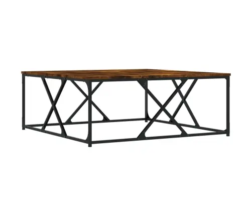 Kavos Staliukas, Dūminio Ąžuolo, 100X100X40cm Apdirbta Mediena