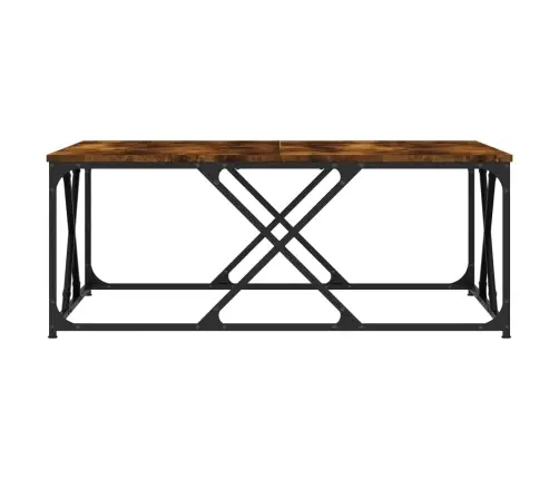 Kavos Staliukas, Dūminio Ąžuolo, 100X100X40cm Apdirbta Mediena