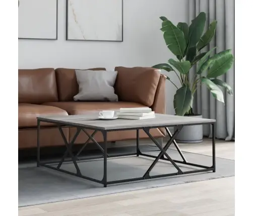 Kohvilaud, Hall Sonoma Tamm, 100X100X40 cm Tehispuit