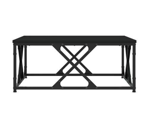 Kavos Staliukas, Juodos Spalvos, 70X70X30cm Apdirbta Mediena