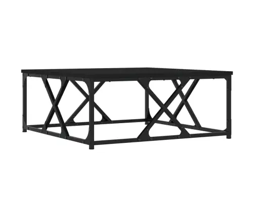 Kavos Staliukas, Juodos Spalvos, 70X70X30cm Apdirbta Mediena