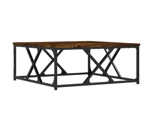 Kavos Staliukas, Dūminio Ąžuolo, 70X70X30cm Apdirbta Mediena