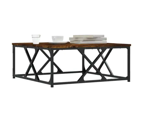 Kavos Staliukas, Dūminio Ąžuolo, 70X70X30cm Apdirbta Mediena