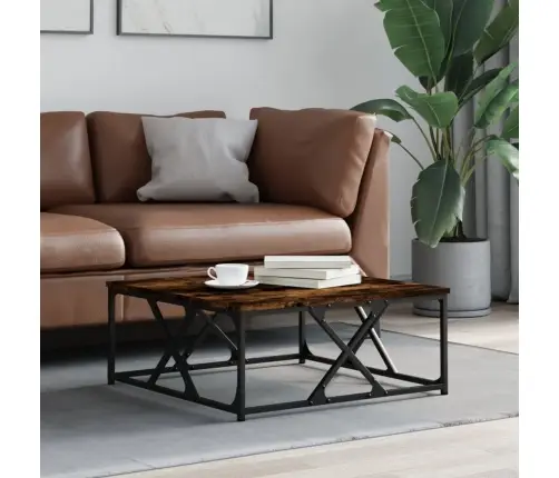 Kavos Staliukas, Dūminio Ąžuolo, 70X70X30cm Apdirbta Mediena