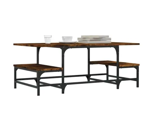 Kafijas Galdiņš, Koka Krāsa, 100X50,5X40 Cm, Inženierijas Koks Vidaxl