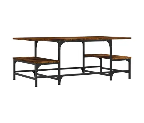 Kafijas Galdiņš, Koka Krāsa, 100X50,5X40 Cm, Inženierijas Koks Vidaxl