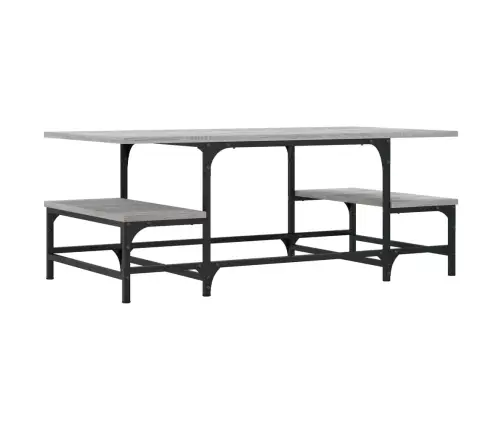 Kafijas Galdiņš, Pelēka Ozola, 100X50,5X40Cm, Inženierijas Koks Vidaxl