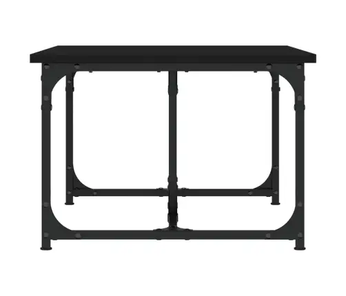 Kafijas Galdiņš, Melns, 90X50X35 Cm, Inženierijas Koks Vidaxl