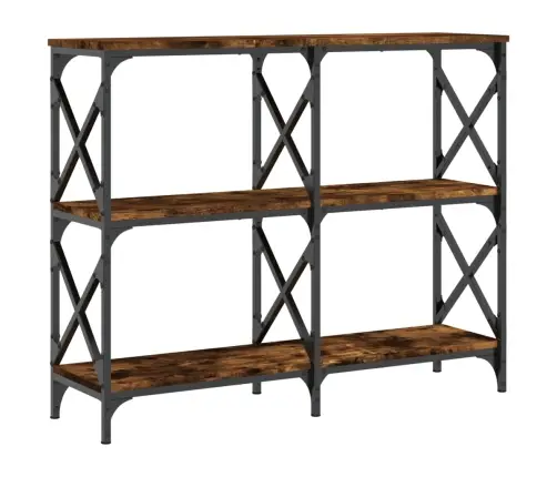 Konsoles Galdiņš, Ozolkoka, 100X28X80,5 Cm, Inženierijas Koks Vidaxl