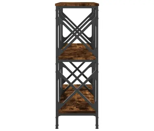 Konsoles Galdiņš, Ozolkoka, 100X28X80,5 Cm, Inženierijas Koks Vidaxl