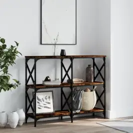 Konsoles Galdiņš, Ozolkoka, 100X28X80,5 Cm, Inženierijas Koks Vidaxl