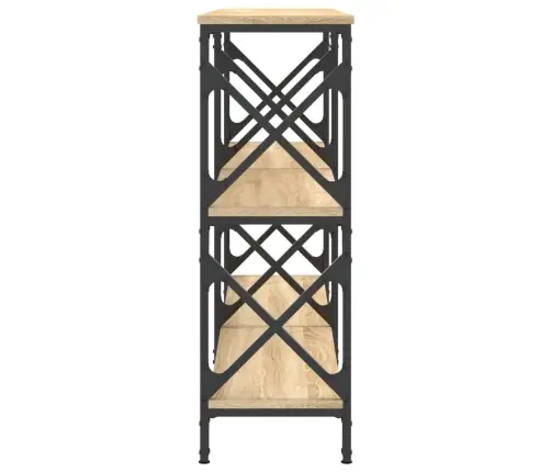 Konsoles Galdiņš, Koka Krāsa, 156X28X80,5 Cm, Inženierijas Koks Vidaxl