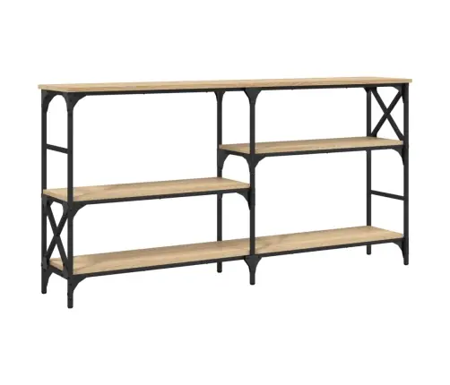 Konsoollaud, Sonoma Tamm, 150X29X76,5 cm Tehispuit Konsoollaud, Sonoma Tamm, 150X29X76,5 cm Tehispuit