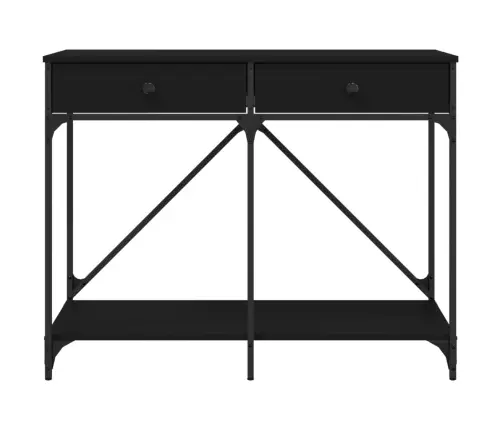 Konsoles Galdiņš, Melns, 100X39X78,5 Cm, Inženierijas Koks Vidaxl