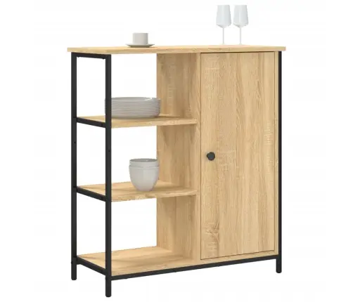 Komoda, Sonoma Ąžuolo Spalvos, 70X30X80cm Inžinerinė Mediena